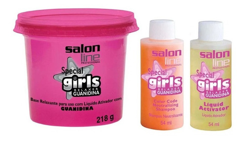 Alisa E Relaxa Guanidina Special Girls 218gr  Salon Line 