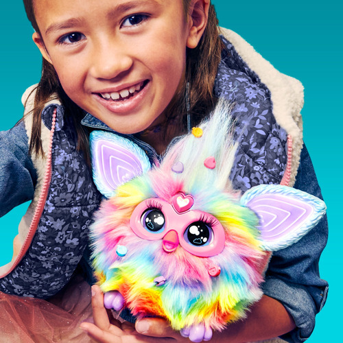 Furby Peluche Interactivo Tie Dye Con Luces Y Movimiento