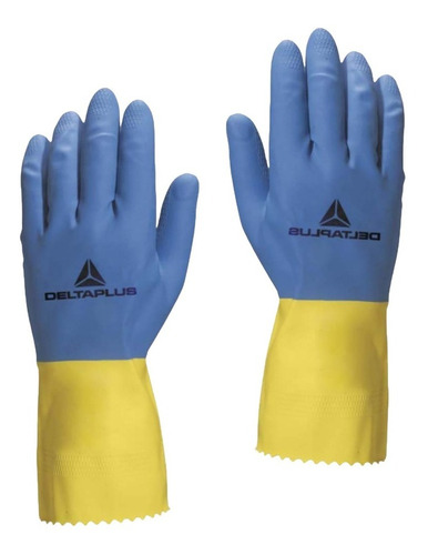 Guantes Latex Quimicos Duocolor Ve330 Delta Plus