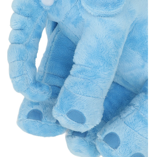 Manta De Peluche Para Niños Con Diseño De Elefante Azul, Sua