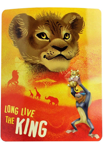 Manta Disney The Lion King Fleece Throw,  X , Multicolo...