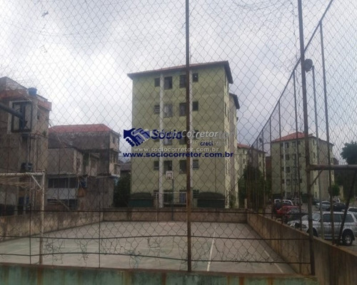 Imagem 14 de 15 de Vendo Apto Térreo 45 M² - 2 Dorms - Cond. Jurema 2 - Apartamento A Venda No Bairro Parque Jurema - Guarulhos, Sp - Sc00924