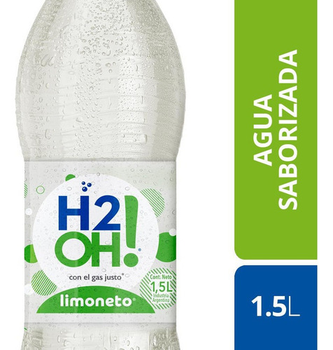 Gaseosa H2o Limoneto 1.5 Lt
