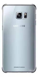 Case Samsung Clear Cover Para Galaxy S6 Edge Plus Plata