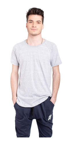 Imagen 3 de 10 de 3 Remeras Hombre Algodon Jersey Peinado Slim Fit A30