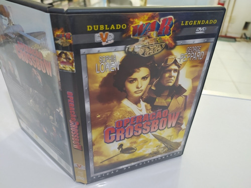 Dvd Operação Crossbow Sophia Loren Original Usado Nota Fisca