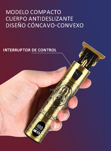 Máquina Para Cortar Cabello Cortadora De Cabello Trimmer Pro