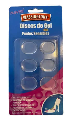 Discos De Gel Para Puntos Sensibles Wassington