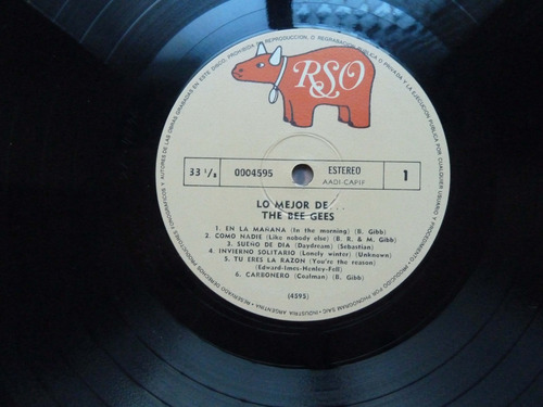 Disco Vinilo Bee Gees Lo Mejor (Usado)
