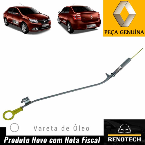 Vareta Oleo Com Tubo Logan Ii 1.6 8v 2007 A 2010 8200678386