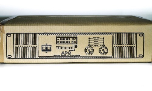 Amplificador Profissional Apg12000 Thunder Light 12000w Rms
