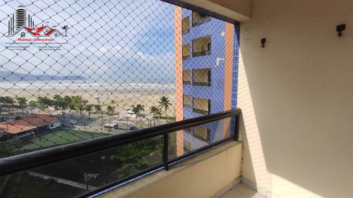 Imagem 11 de 30 de Apartamento Com Vista Mar À Venda Com 3 Dormitórios No Campo De Aviação Em Praia Grande Sp. - Rrc178
