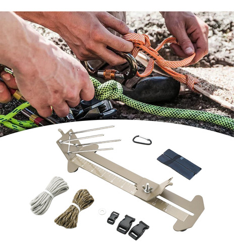 Set De Herramientas Para Crear Pulseras De Paracord, Caqui