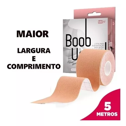 Sutiã Adesivo Levanta Seio Fita Invisivel Boob Tape