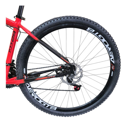 Bicicleta Aro 29 Gti Roma Quadro Alm 21v Basica Freio Disco Vermelho/preto 15