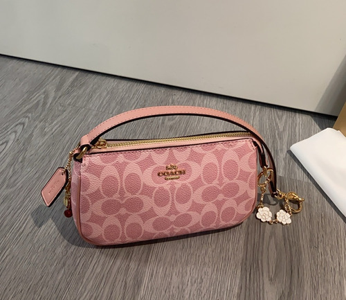 Bolsa Coach Nolita Monogram Rosa Cw426