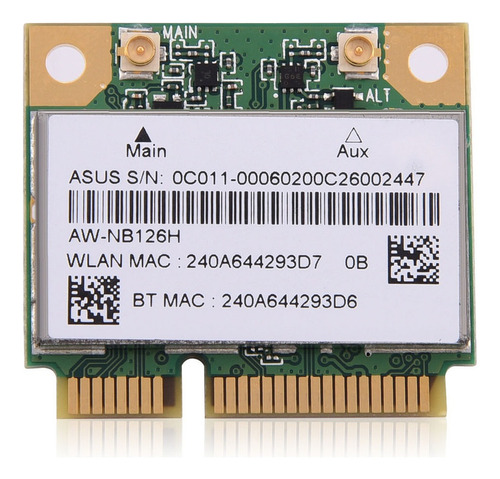 2.4g Bluetooth Wifi 2 En 1 Tarjeta Inalámbrica Para Mini Pci