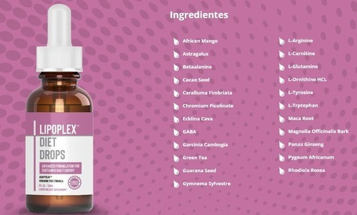 Imagen 2 de 4 de Lipoplex Diet Drops