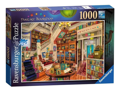 Ravensburger La Librería De Fantasía, Rompecabezas De 1000 P