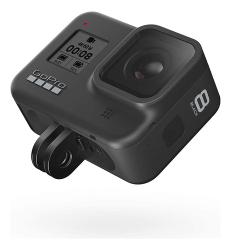 Gopro Hero8 Black - Cámara De Acción Impermeable Con Tornill
