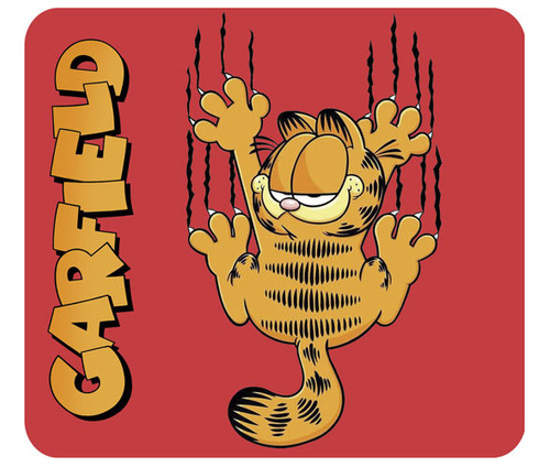 Mouse Pad Garfield Gato Diseño Regalo Cumpleaños Dibujos 976