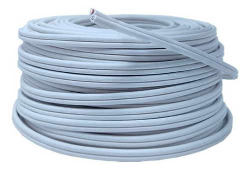 Cable Electrico Pot Calibre 18 Blanco 50 Metros