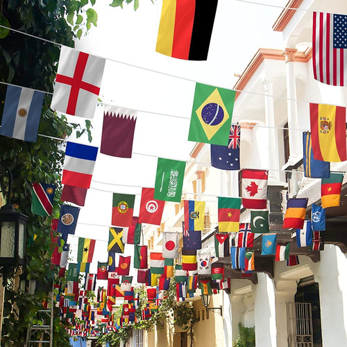2pzs Bandera Copa Mundial 2022 Mayorista 32 Banderas Mayoreo