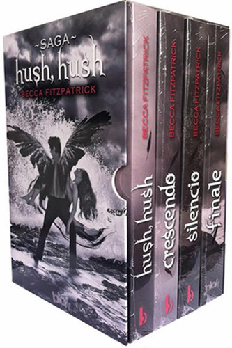 Estuche Saga Hush Hush 4 Tomos