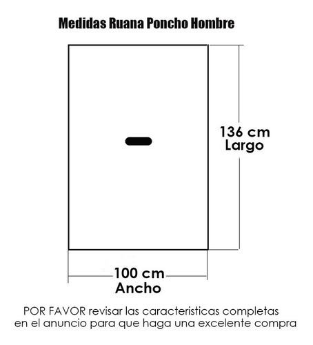 Imagen 4 de 5 de Ruana Poncho Hombre Tejida Liviana Urbana Con Capota