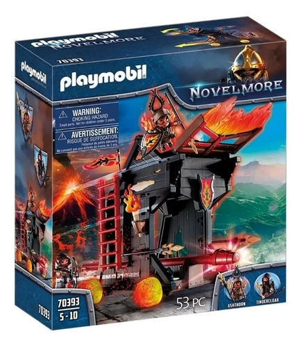 Playmobil 70393 Novelmore Ariete De Fuego Bandidos Burnham