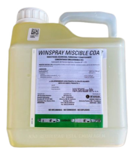 Aceite Parafínico Anasac Winspray Miscible Coa (5l)
