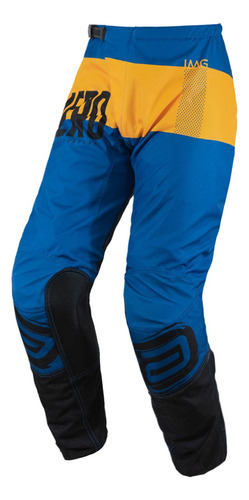 Calça Motocross Cross Asw Image Split Azul Off Road Moto