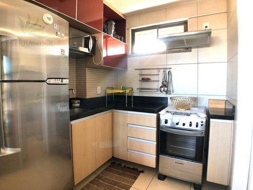 Imagem 9 de 30 de Oportunidade! Cobertura Duplex No Condomínio Mediterranee No Porto Das Dunas. - Ap0718