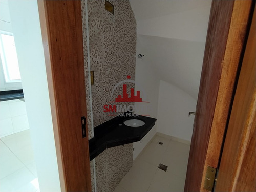 Imagem 2 de 13 de Sobrado Em Condomínio Com 2 Dormitórios No Melvi Praia Grande - So00191 - 69220702