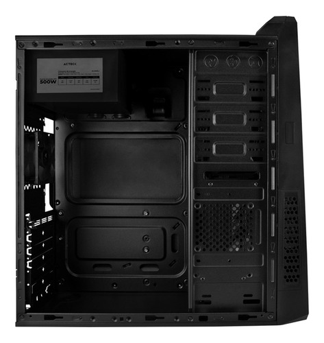 Gabinete Acteck Roma Gm670 Media Torre Atx Fuente 500w