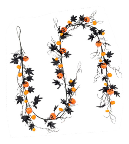 Guirnalda De Hojas De Arce Para Cena De Halloween, Guirnalda