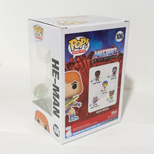 Funko Pop! Masters Of The Universe - He-man 106 Exclusivo (Usado)