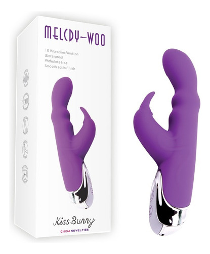 Vibrador Punto G Rabbits Juguete Sexual Erótico Sexshop