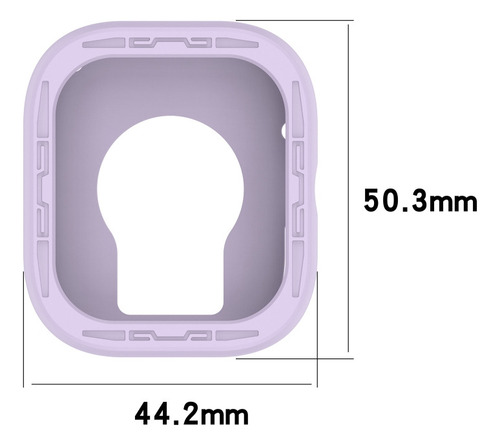 Caja De Reloj De Silicona Negra For Redmi Watch 4