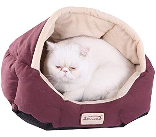 Cama Para Gatos Armarkat De 18 Pulgadas De Largo C08hjh / Mh