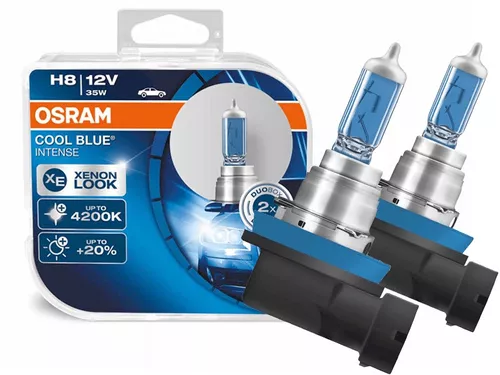 Kit lâmpada do farol - Osram - H8 - 12V - 35W - 4200K - Cool Blue