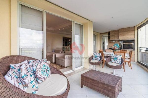 Terraços Tamboré - Apartamento Com 3 Suítes À Venda, 201 M² - Alphaville - Santana De Parnaíba/sp - Ap21985