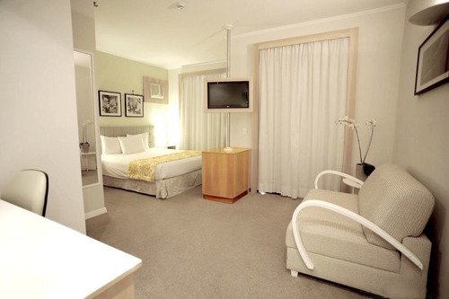 Imagem 2 de 15 de Flat No Analia Franco Fora Do Pool - Sf24177