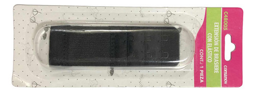 Extensión De Brasier Sostén Elástico Suave Negro 3cm 30mm