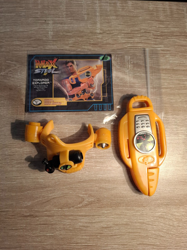 Max Steel Tornado Explorer Accesorios Y Tarjeta De Misión (Usado)