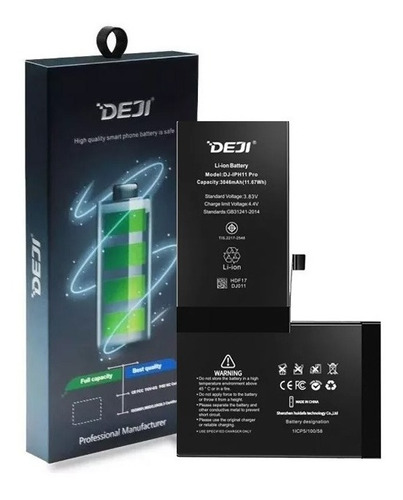 Bateria Litio Para iPhone 11 Pro 3046 Mah Marca Deji Nueva