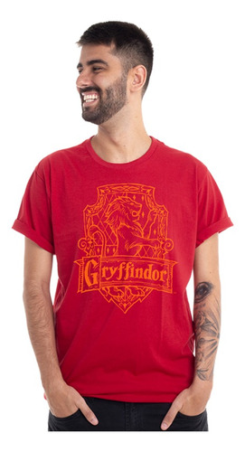 Camiseta Harry Potter Grifinória  P/m/g Clube Comix 11802