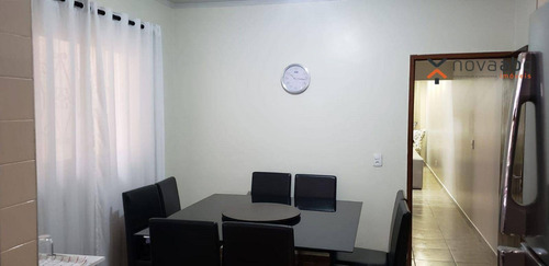 Sobrado Com 3 Dormitórios À Venda, 150 M² Por R$ 445.000 - Jardim Santo André - Santo André/sp - So1006