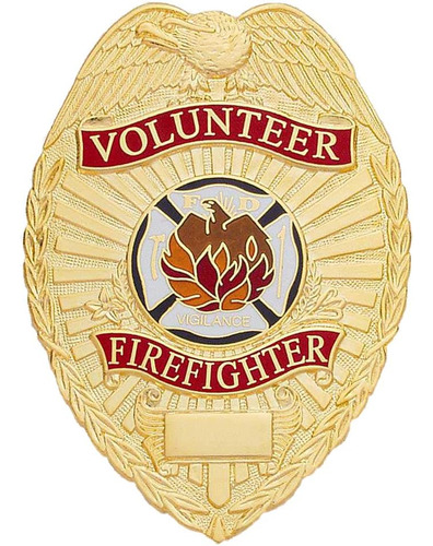 Insignia De Metal, Tipo De Industria De Rescate De Incendios