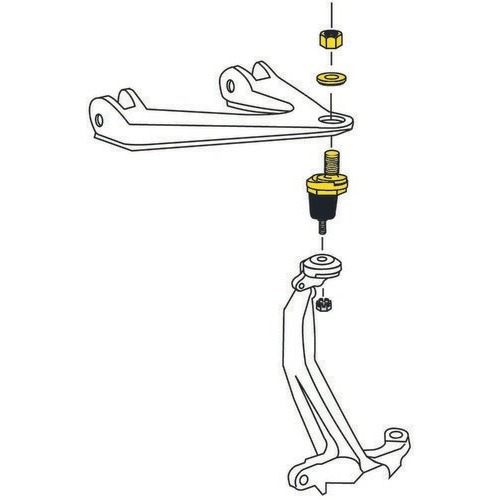 1_ Rotula Horquilla Delantera Sup Azera 2006/2011 Moog